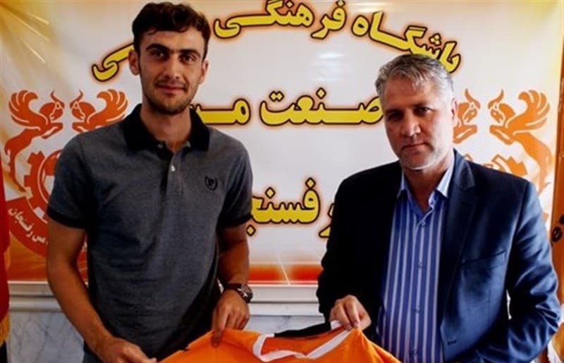 بهرام رشید فرخی، مهاجم سابق فولاد خوزستان به مس رفسنجان پیوست