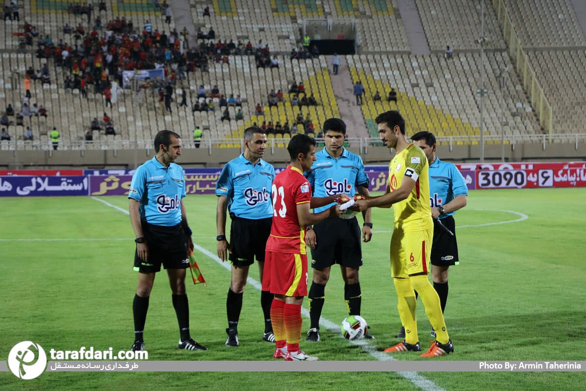 گزارش تصویری؛ فولاد خوزستان 1-1 نفت تهران
