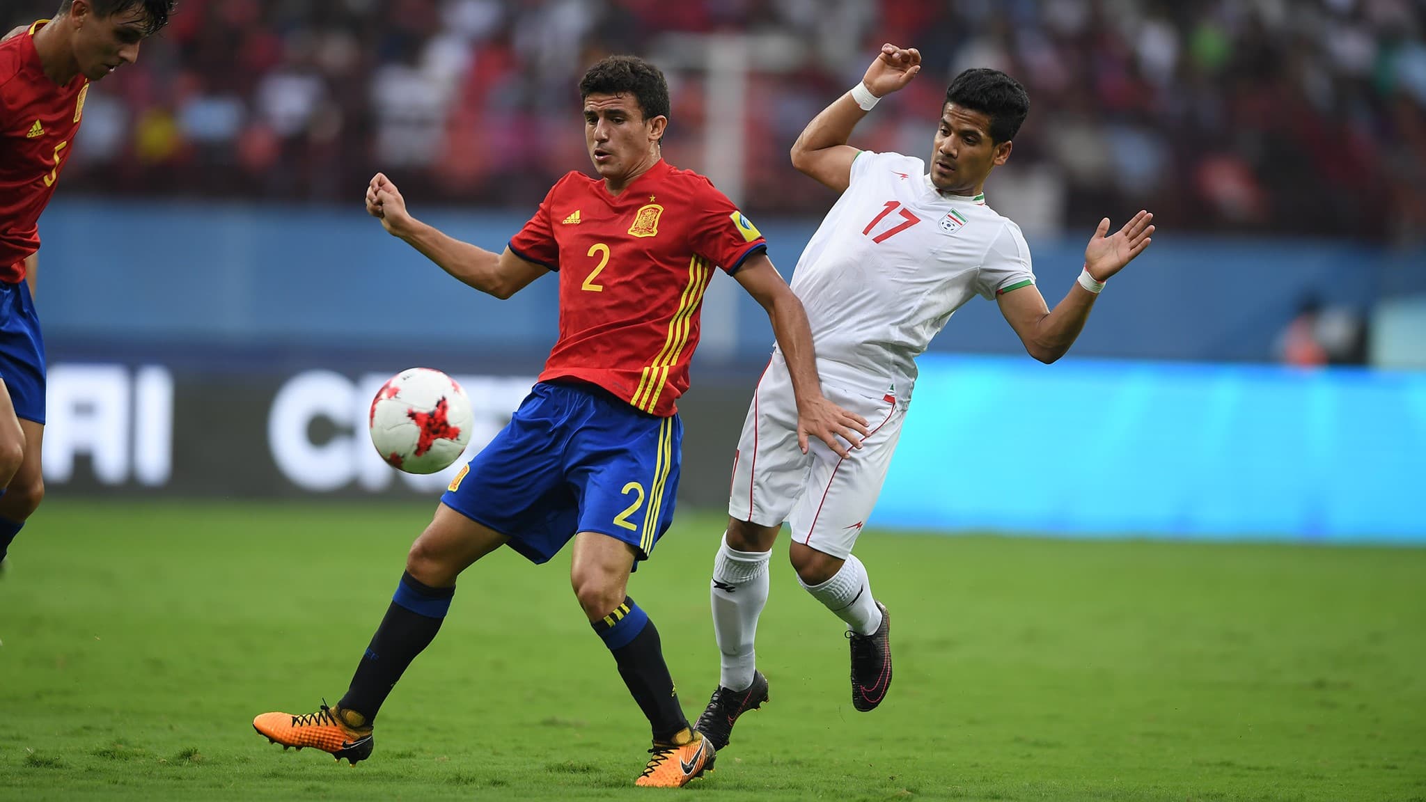 نیمه اول؛ نوجوانان ایران 0-1 نوجوانان اسپانیا