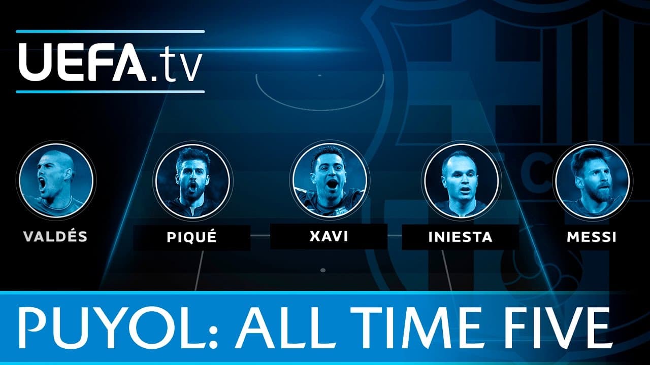 دانلود؛ تیم منتخب 5 نفره کارلس پویول