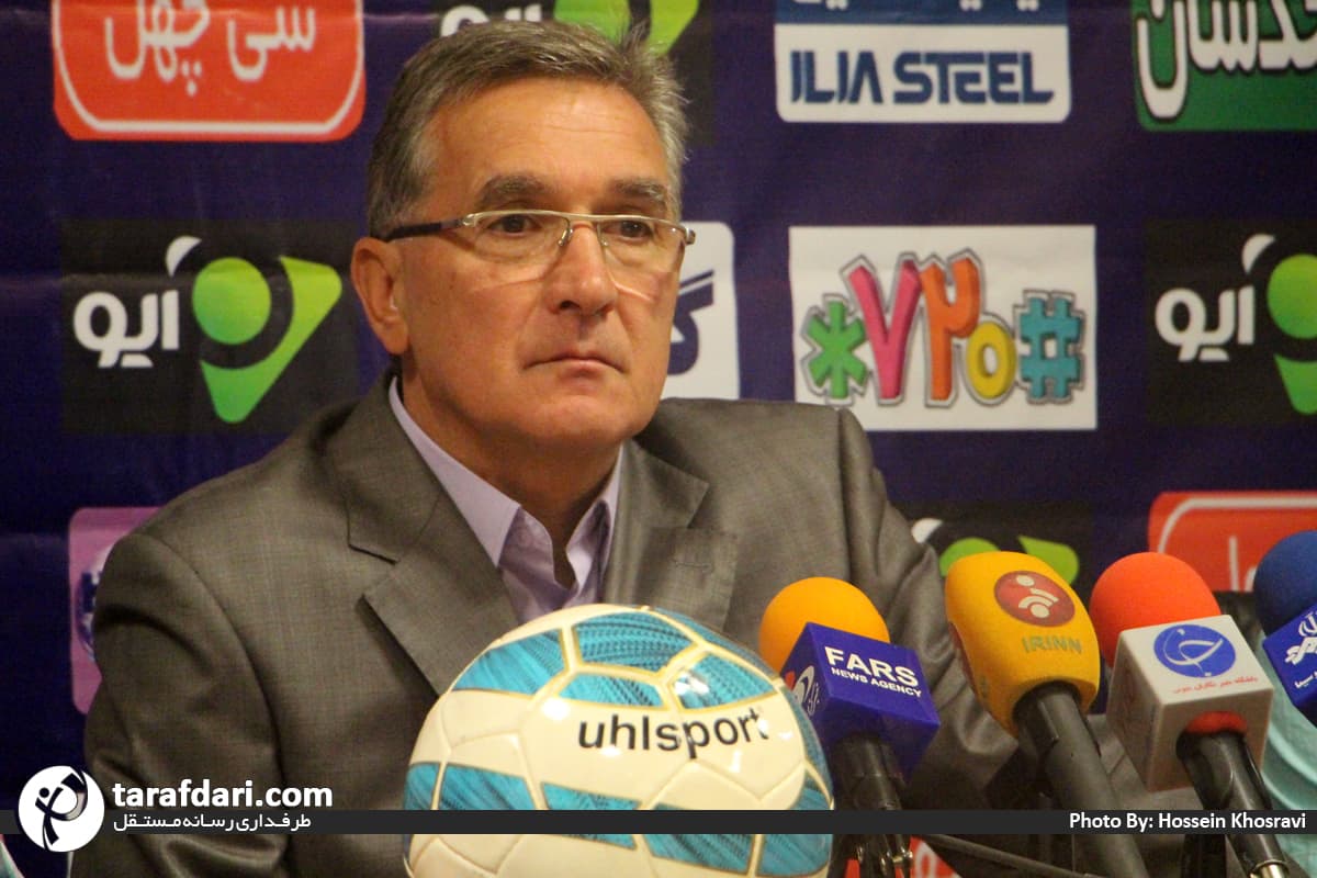 برانکو: بازی با پیکان برای پرسپولیس یک دیدار خانگی است