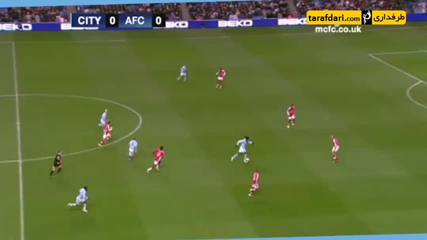 ویدیو؛ پلی به گذشته - منچسترسیتی 3-0 آرسنال (2008)