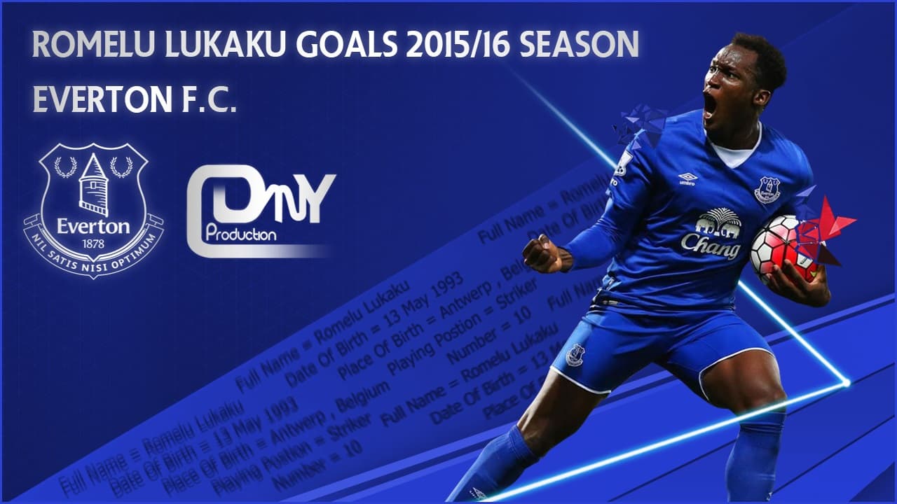 گل های روملو لوکاکو تا نیم فصل لیگ جزیره 2015/16 [BPL Pack]