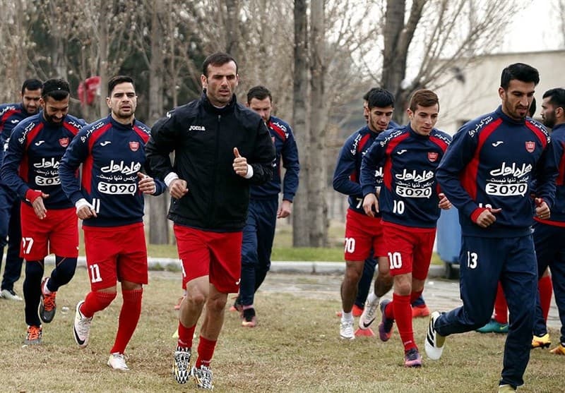 حضور یک مهاجم اسپانیایی در تمرینات پرسپولیس