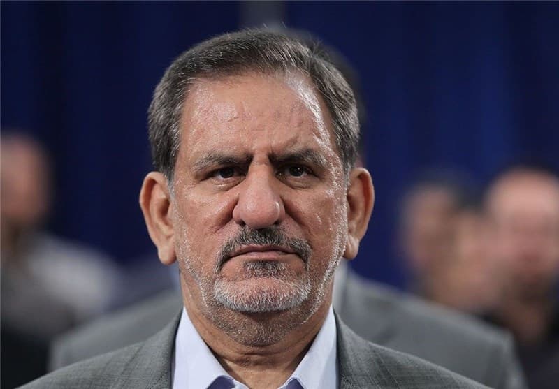 اسحاق جهانگیری، درگذشت مرحوم پورحیدری را تسلیت گفت (عکس)