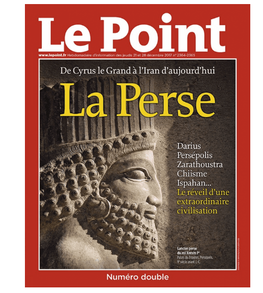 مجله فرانسوی " Le Point " شماره ویژه کریسمس خود را به امپراتوری پارس اختصاص داد
