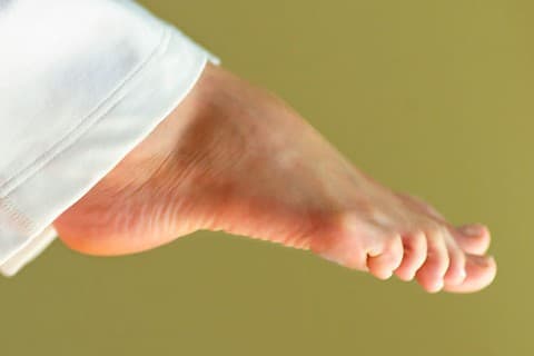 صافی کف پا و حرکات اصلاحی