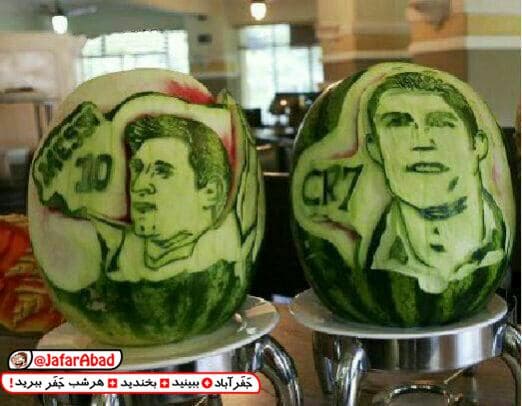 هندونه شب یلدا مخصوص فوتبالی ها