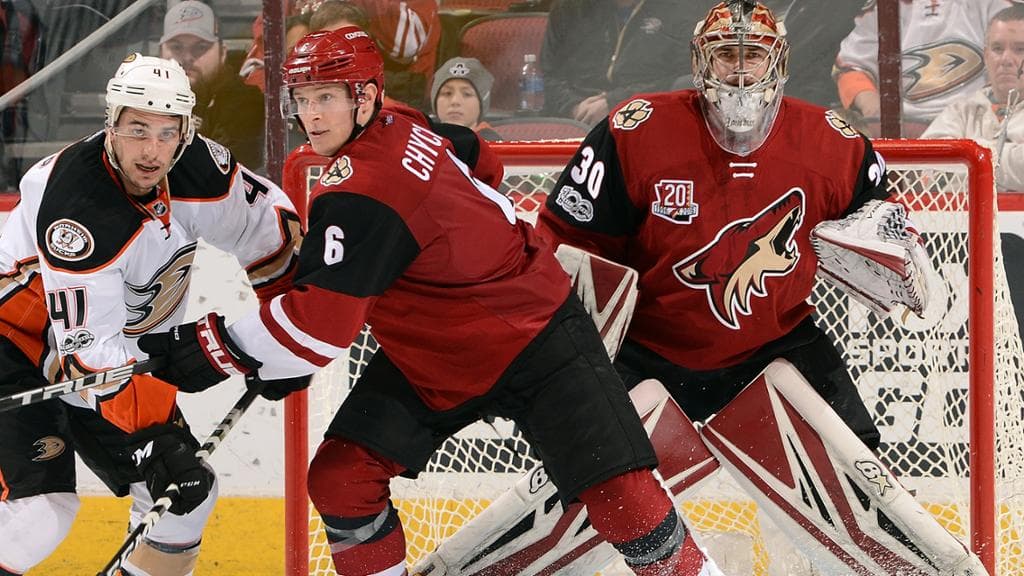 دانلود؛هاکی روی یخ NHL -آریزونا کایوتز 3 -2 آناهیم داکس(95/12/3)
