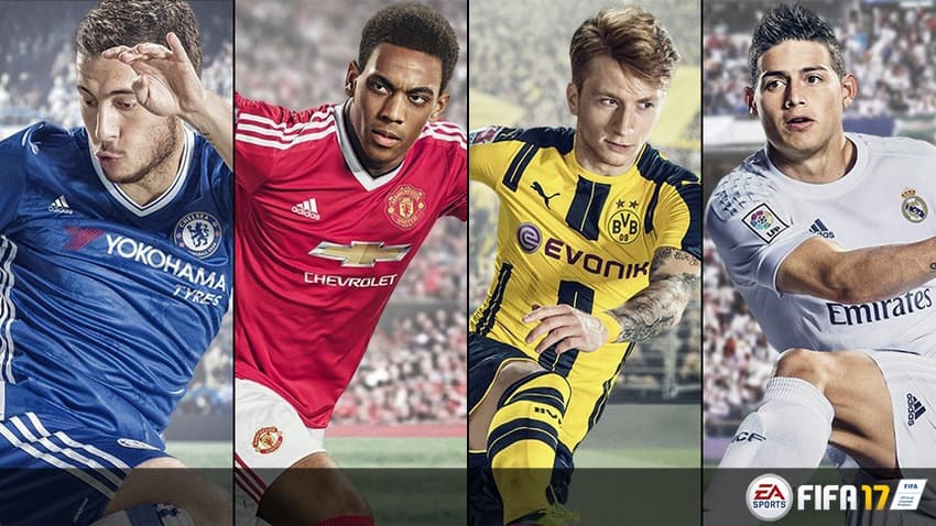 گزارش تصویری اختصاصی؛ نمرات بازیکنان و ترکیب تیم های مشهور در بازی FIFA 17