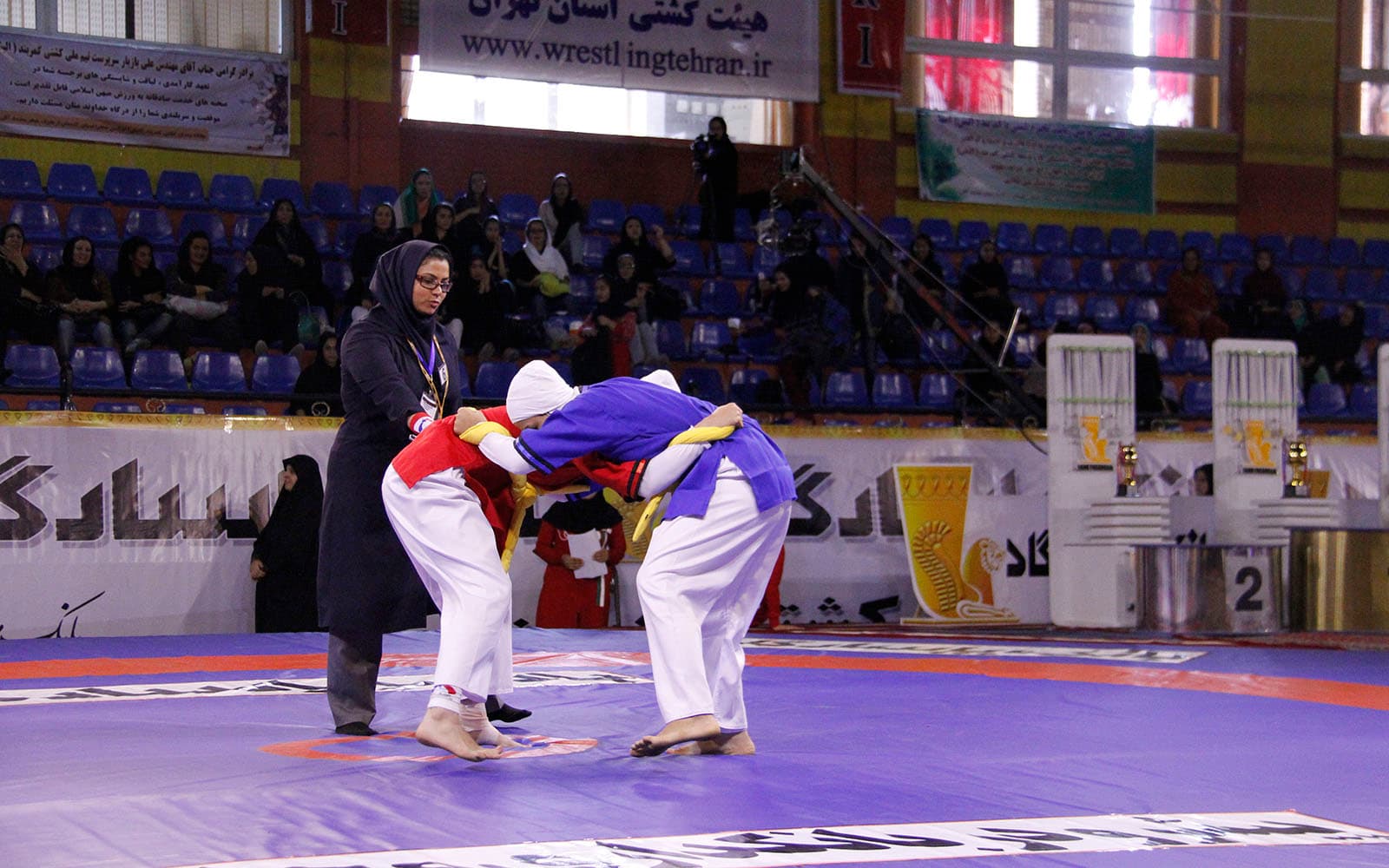 اتحادیه جهانی کشتی با طرح پیشنهادی ایران "درباره لباس بانوان" موافقت کرد