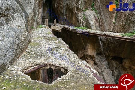 تصاویری دلهره‌آور از عبور بر روی پل مالاگا در اسپانیا!
