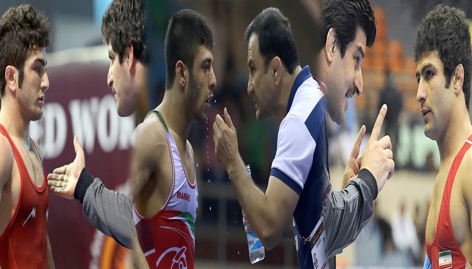 رحیمی، اطری و سرمستی، مثلث تک ضلعی وزن 57 کیلوگرم کشتی آزاد