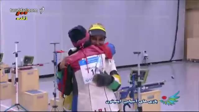 ویدئو؛ بازی های آسیایی؛ مسابقه تیراندازی 10 متر تفنگ بادی بانوان (انفرادی)