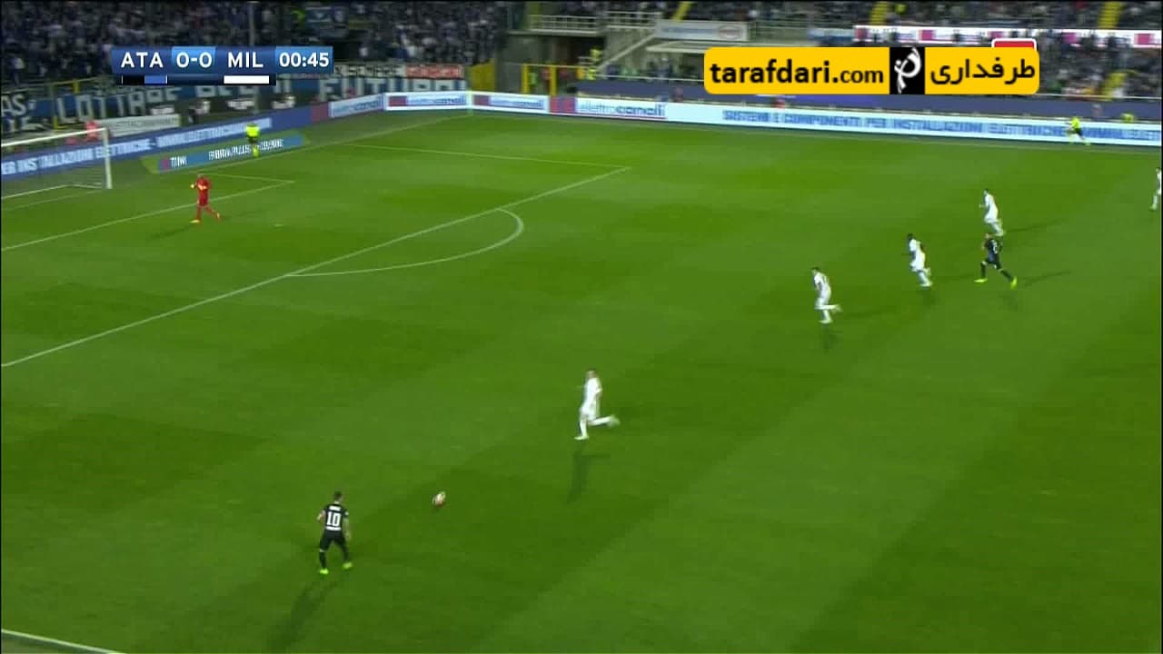خلاصه بازی آتالانتا 1 -1 میلان