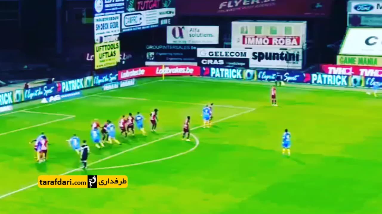 ویدیو؛ بازیکن گل نزن در لیگ بلژیک!