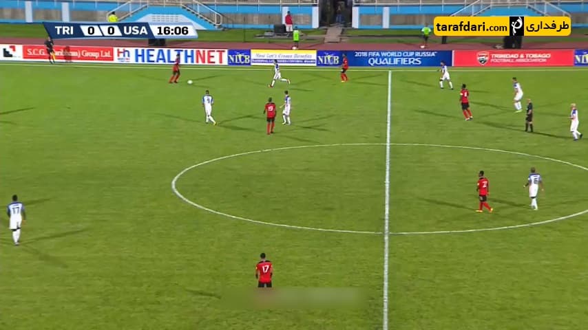 گل‌های بازی ترینیداد و توباگو 2-1 آمریکا