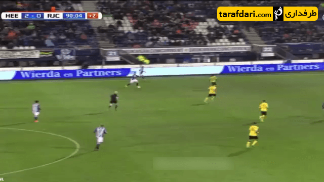 دانلود؛ گل رضا قوچان نژاد به رودا کرکراد (هیرنوین 3-0 رودا کرکراد)