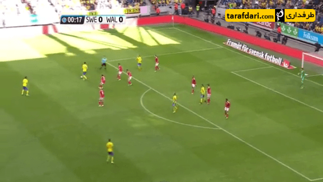 خلاصه بازی سوئد 3-0 ولز