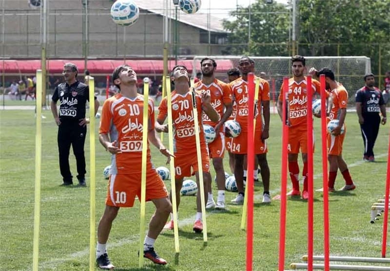 پرسپولیسی ها امروز بدنسازی کردند