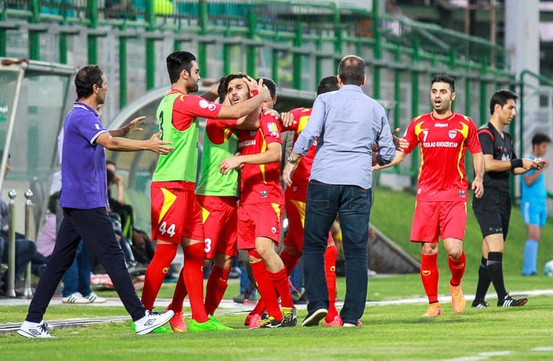 فولاد 1-0 سایپا؛ بدرقه آقا معلم از اهواز با دستان خالی 