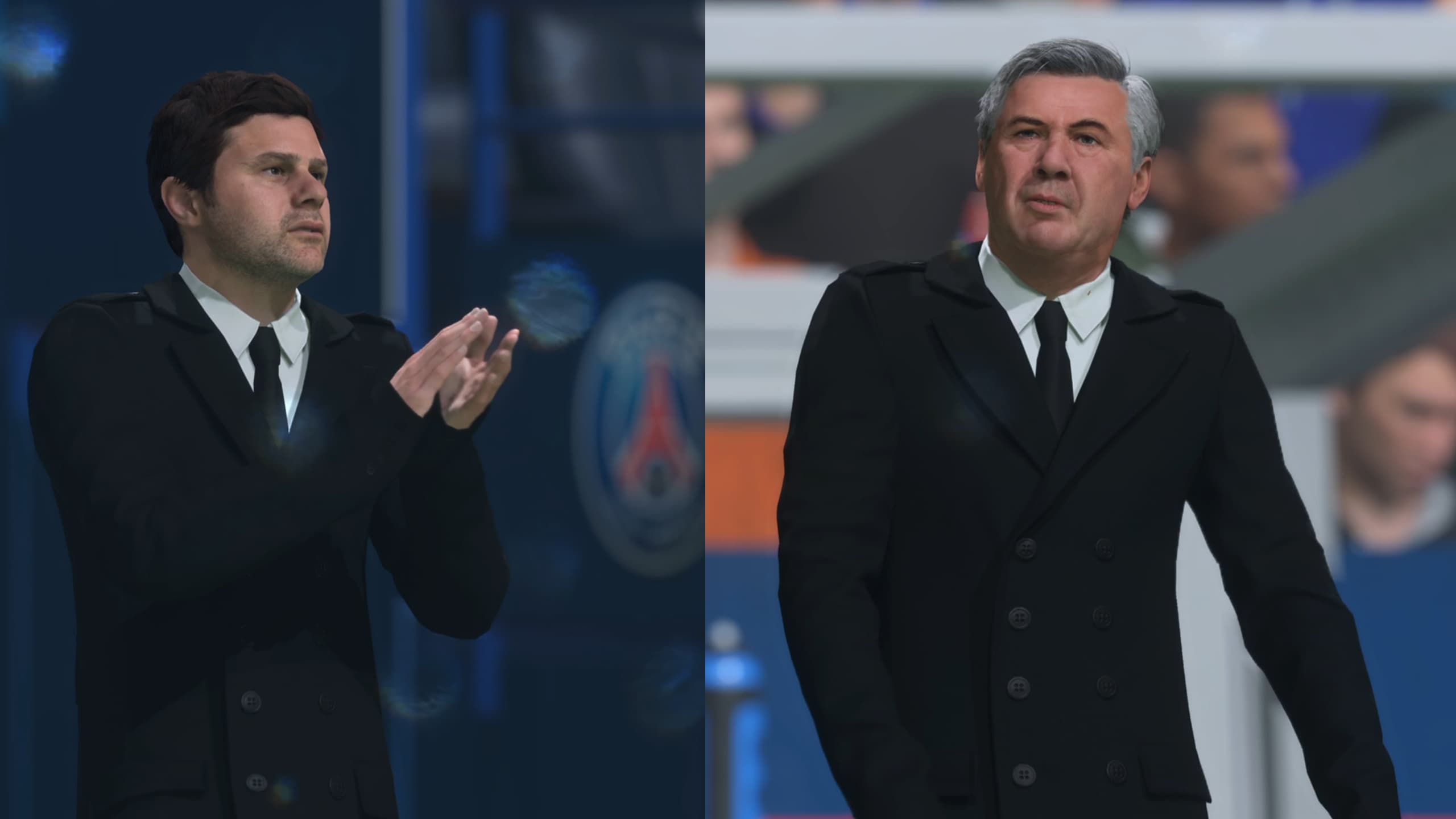 بازی رفت پاریسن ژرمن و رئال مادرید در لیگ قهرمانان در FIFA 22 - PS5