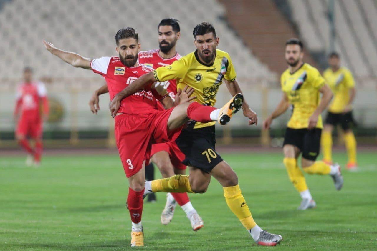 نیمه اول جدال دوستانه پرسپولیس و سپاهان به روایت تصویر