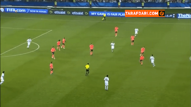 قهرمانی بارسلونا در جام باشگاه های جهان با کسب برتری 2-1 مقابل استودیانتس در وقت های اضافه (19 دسامبر، 2009) / فیلم