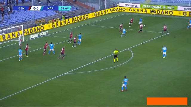 خلاصه بازی جنوا 1-2 ناپولی (سری آ - 2021/22)