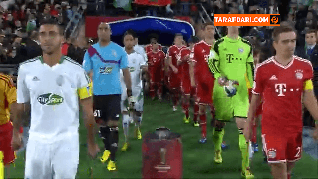 قهرمانی بایرن مونیخ در جام باشگاه های جهان با کسب برتری 2-0 مقابل رجا کازابلانکا (21 دسامبر، 2013) / فیلم