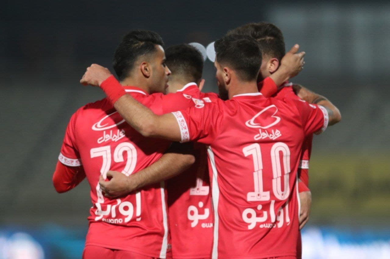 پرسپولیس یک دست قرمز پوش در جام حذفی