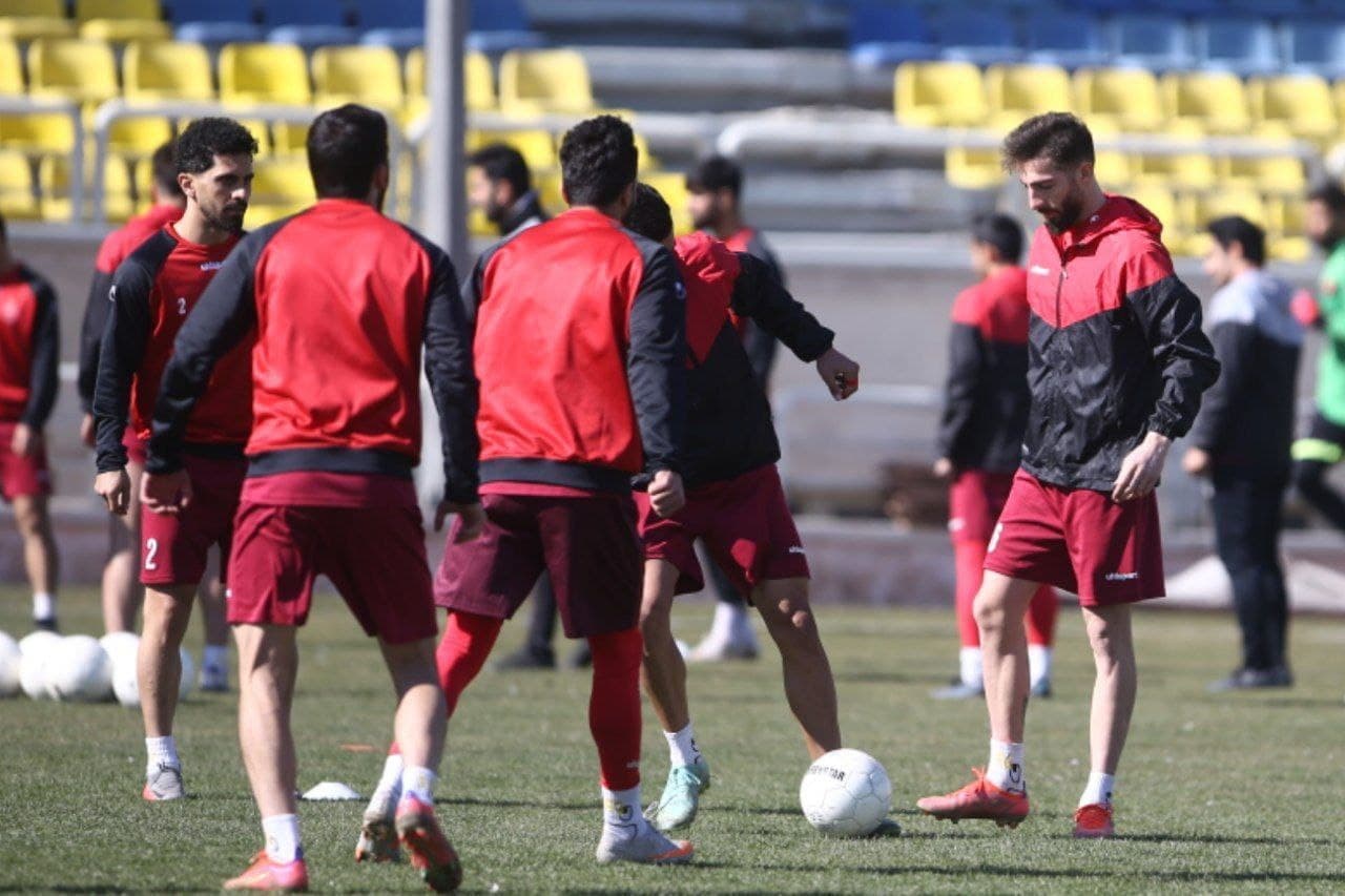 تمرینات بدنسازی سخت پرسپولیسی ها