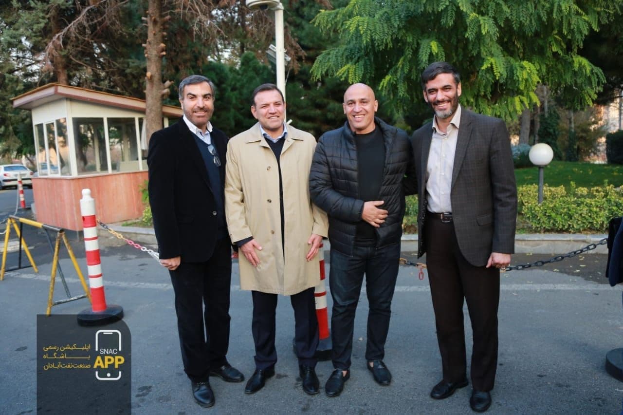 رییس و نایب رییس فدراسیون همراه سعید محمد در اردوی رقیب پرسپولیس + عکس