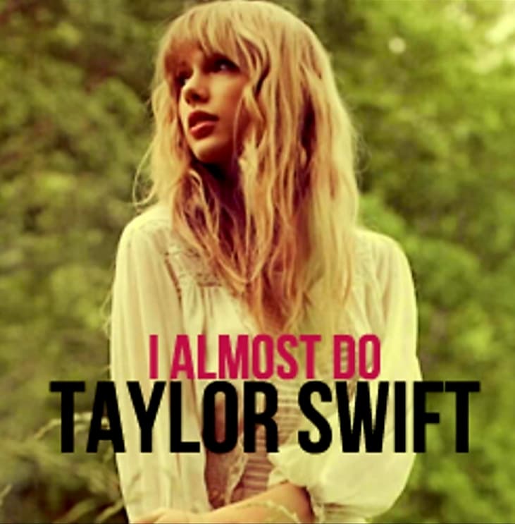 موسیقی بیکلام Taylor Swift - I Almost Do [Instrumental] 