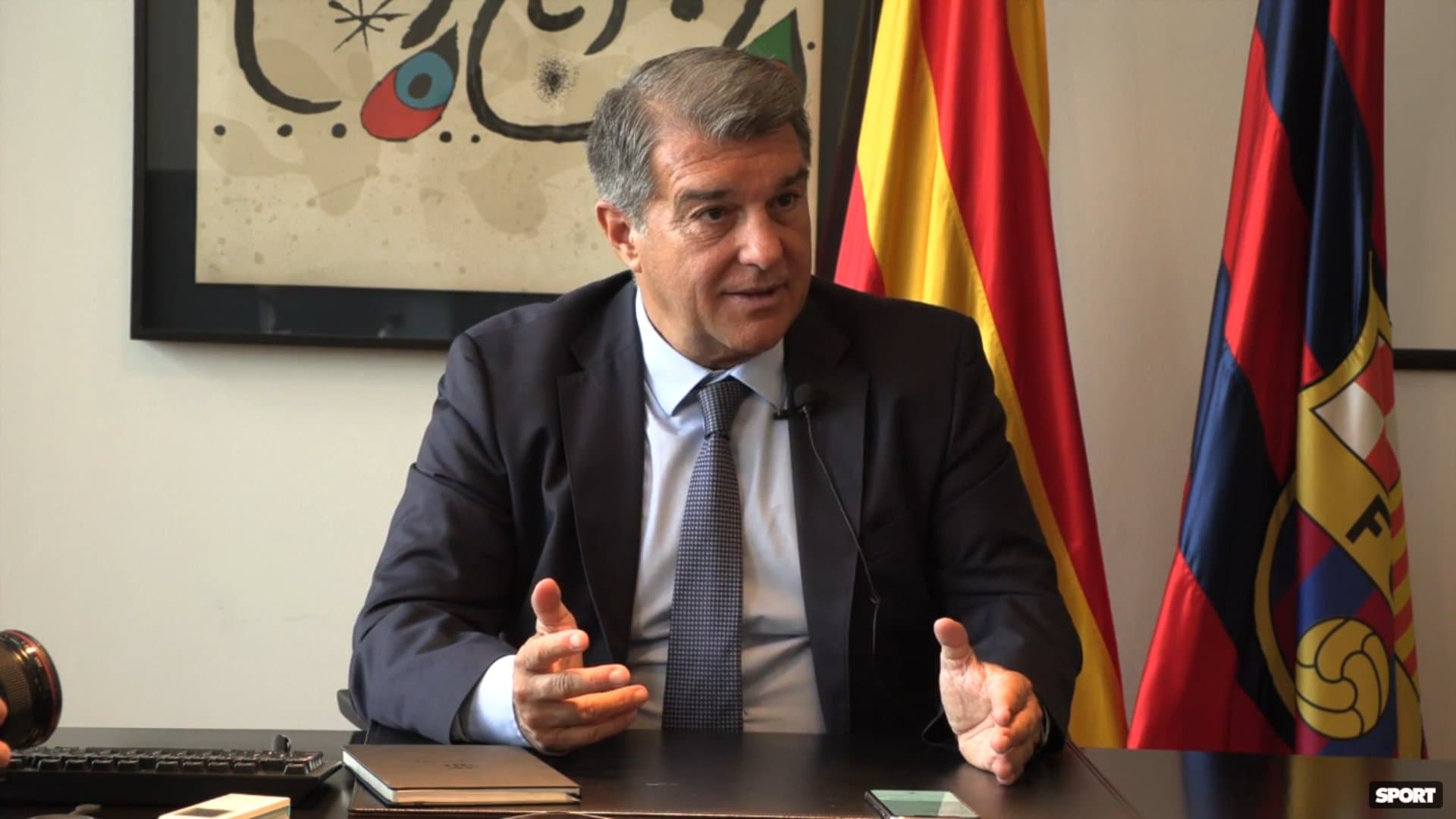 خوان لاپورتا: پروژه اسپای بارسا، ورود ما به مدرنیته است؛ سوپرلیگ هنوز جریان دارد