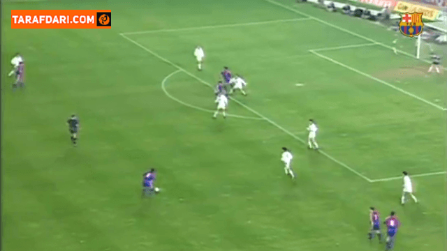 برتری 5-0 بارسلونا مقابل رئال مادرید با هت تریک روماریو (1994/1/9) / فیلم