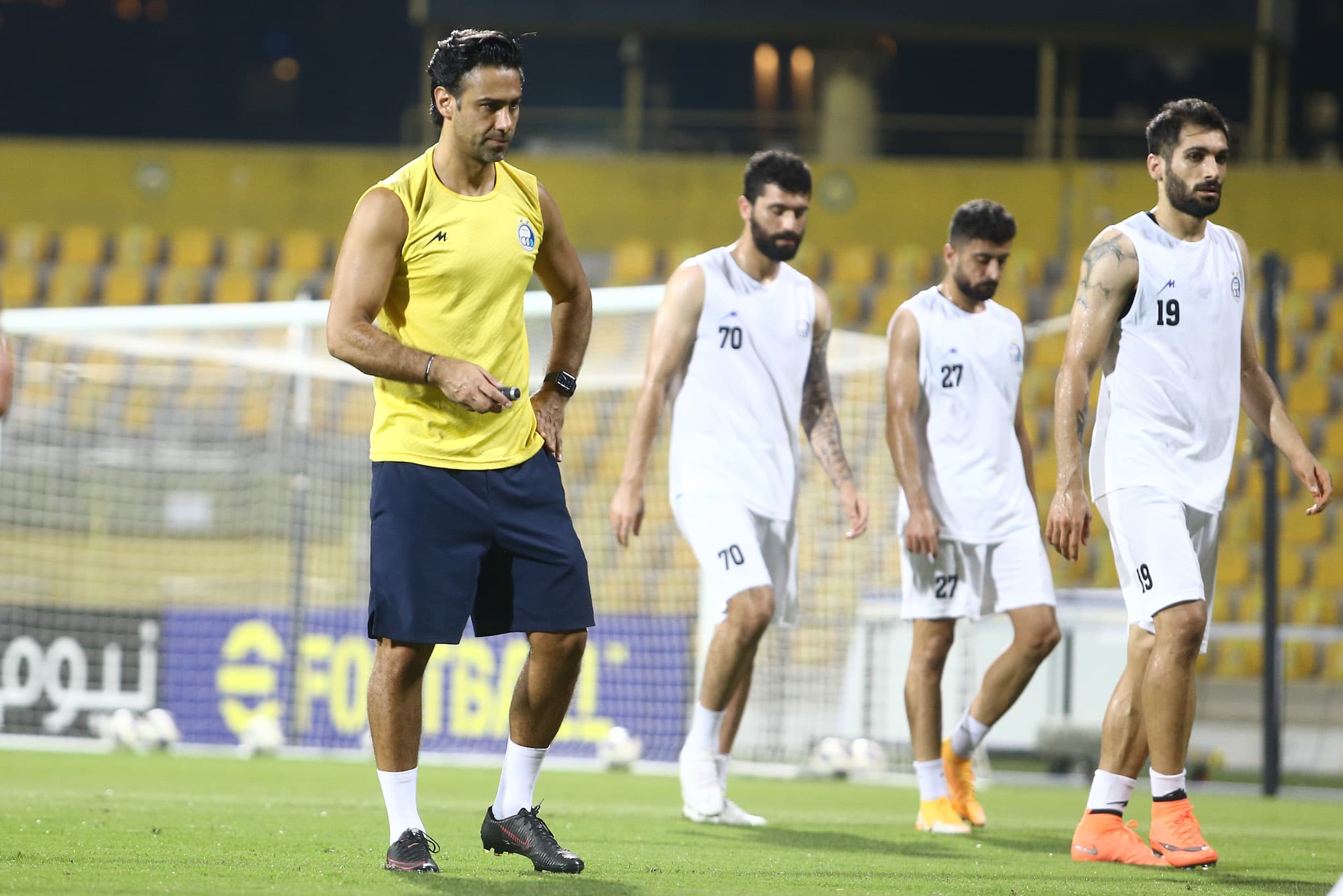 آماده باش آبی ها برای بازی با الهلال/ گزارش تصویری آخرین تمرین استقلال