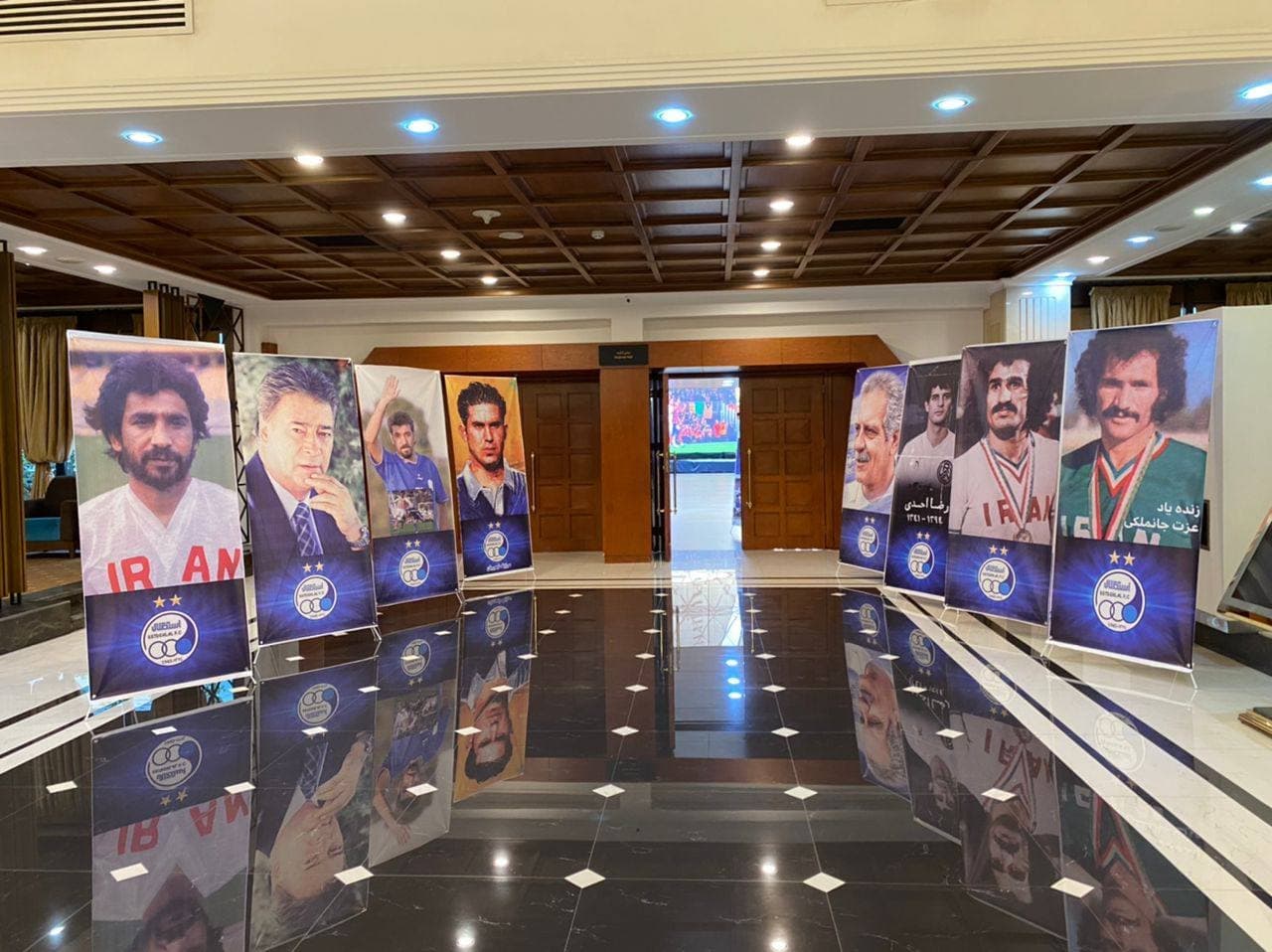 کار زیبای باشگاه استقلال در حاشیه مراسم تجلیل از پیشکسوتان/ عکس