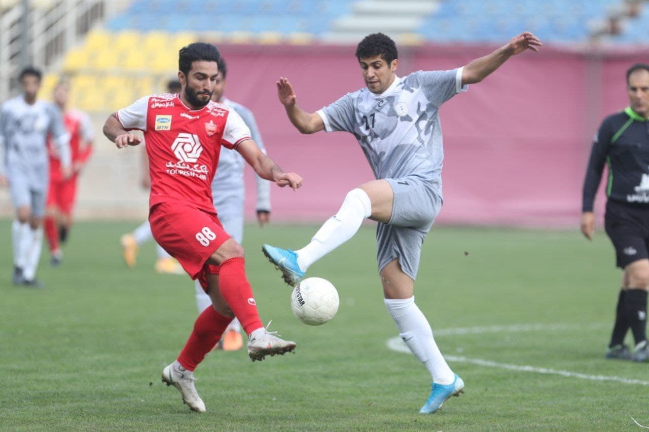 برتری پرسپولیس مقابل نیروی زمینی در دیداری تدارکاتی