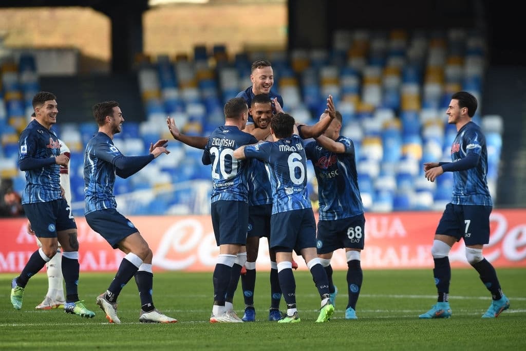 ناپولی 4-1 سالرنیتانا؛ پیروزی آسان و بی دردسر شاگردان اسپالتی
