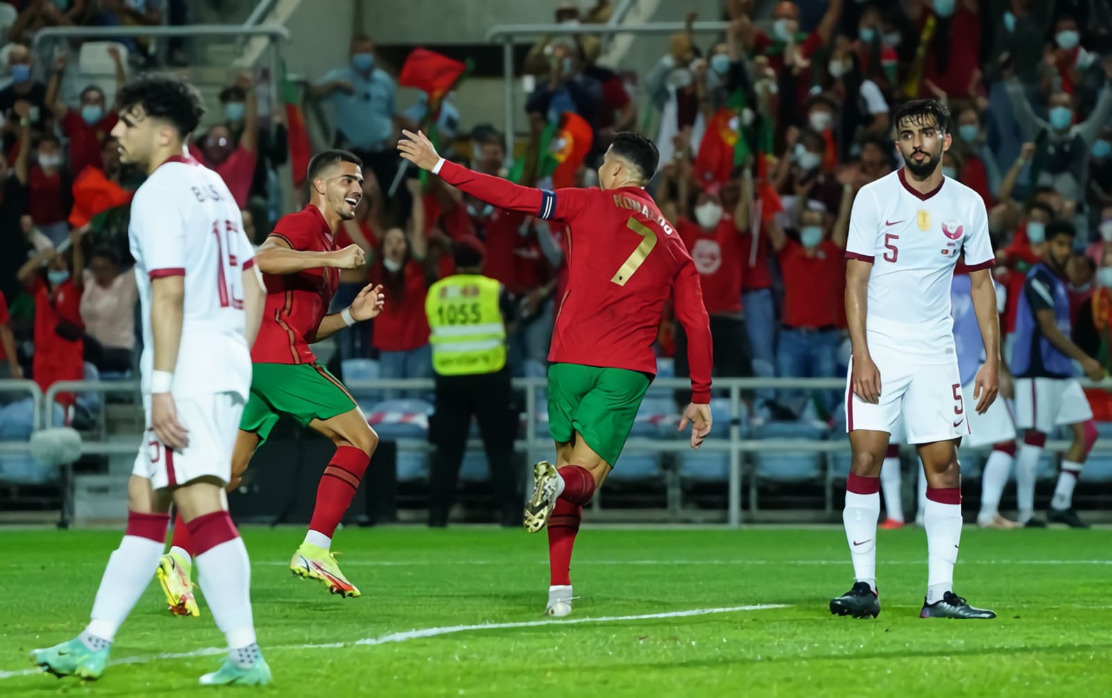 پرتغال 3-0 قطر؛ دست گرمی شیرین با ادامه رکوردشکنی های کاپیتان