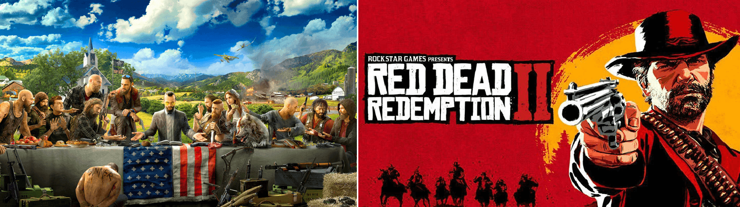 مقایسه ی جزئیات Farcry 5 و Red Dead Redemption 2 ؛ شاهکار هایی از یوبیسافت و راک استار !