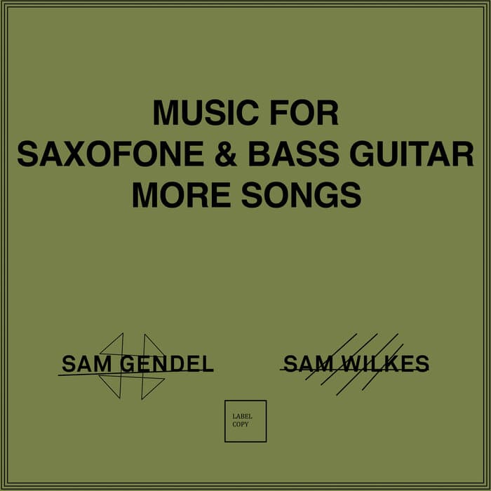 Sam Gendel & Sam Wilkes - FLAMETOP GREEN