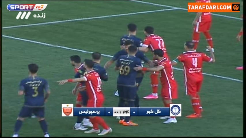 خلاصه بازی گل گهر 1-1 پرسپولیس (لیگ برتر ایران - 1400/01)