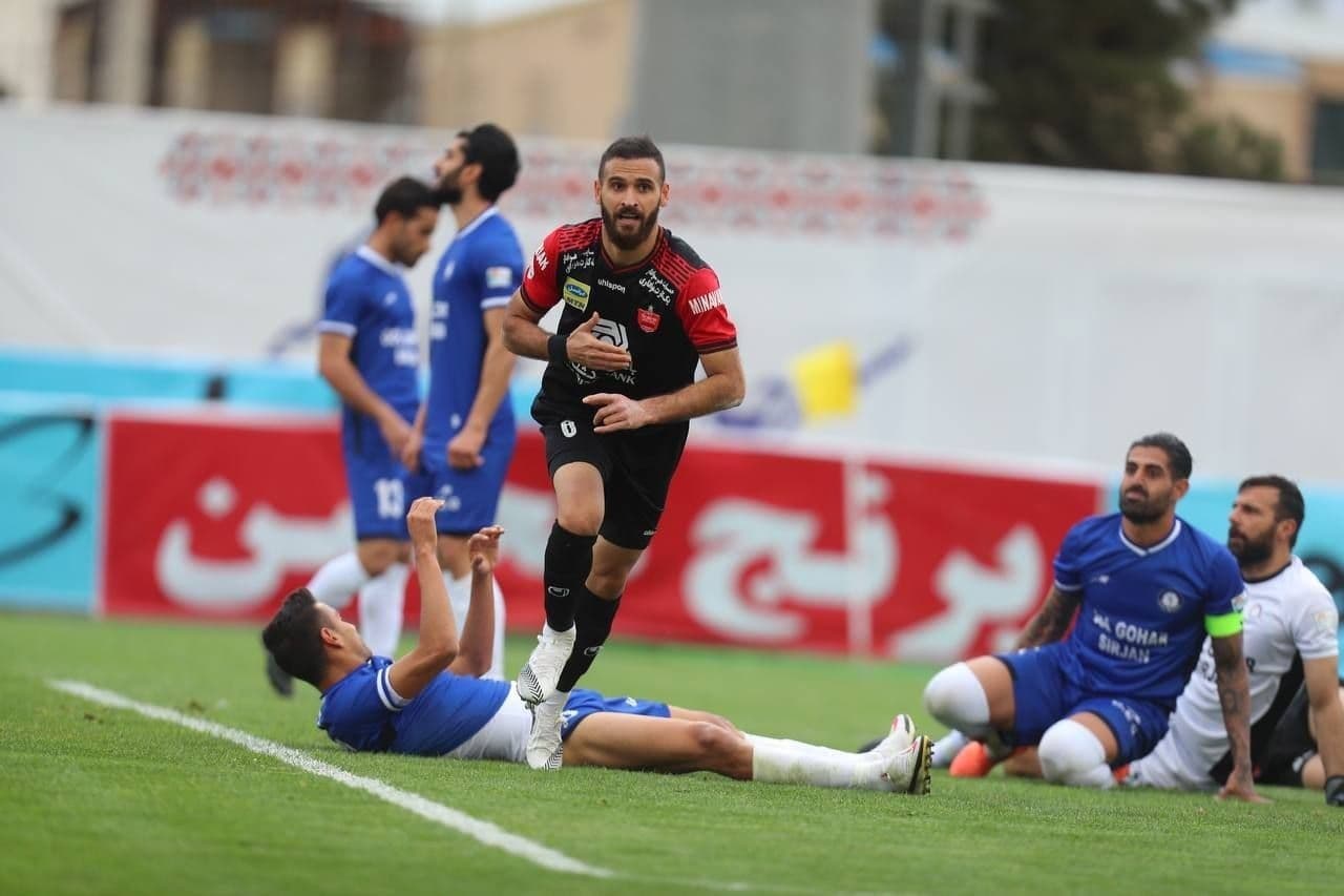 غیبت تمام گلزنان پیروزی تاریخی پرسپولیس مقابل گل گهر