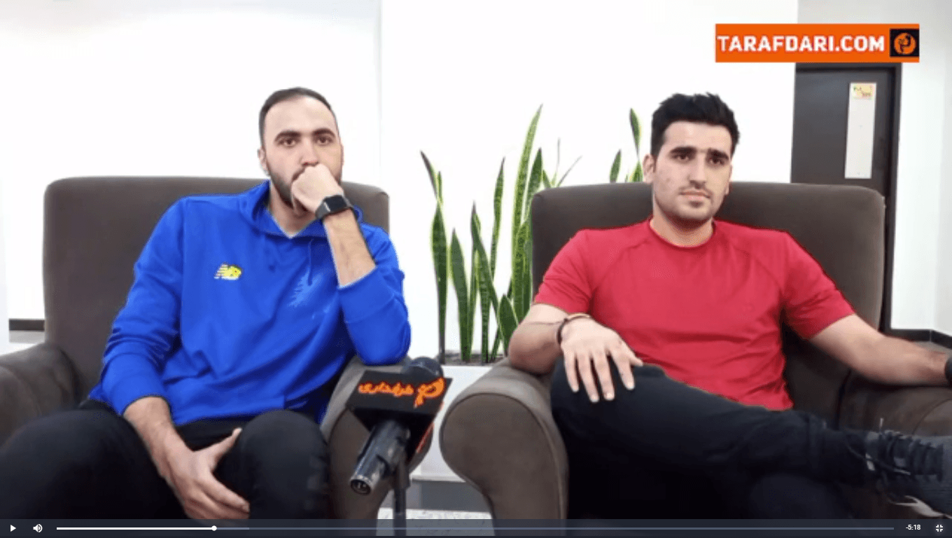 کل کل دو ستاره شمشیربازی مقابل دوربین طرفداری؛ دربی را ما می بریم!