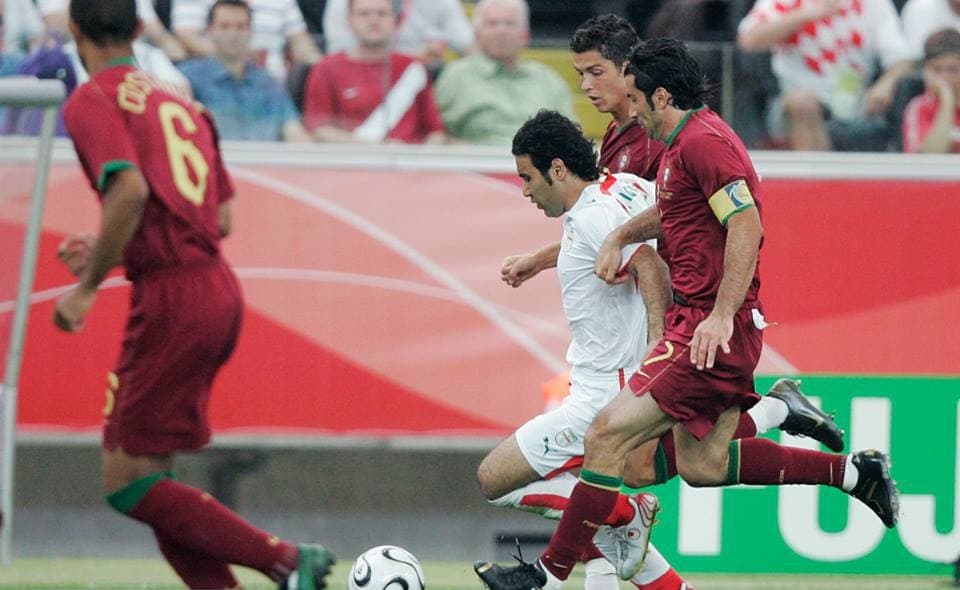منتخب همگروهان ایران در جام جهانی | مهدوی کیا، رونالدو، فیگو و مارکز در یک تیم