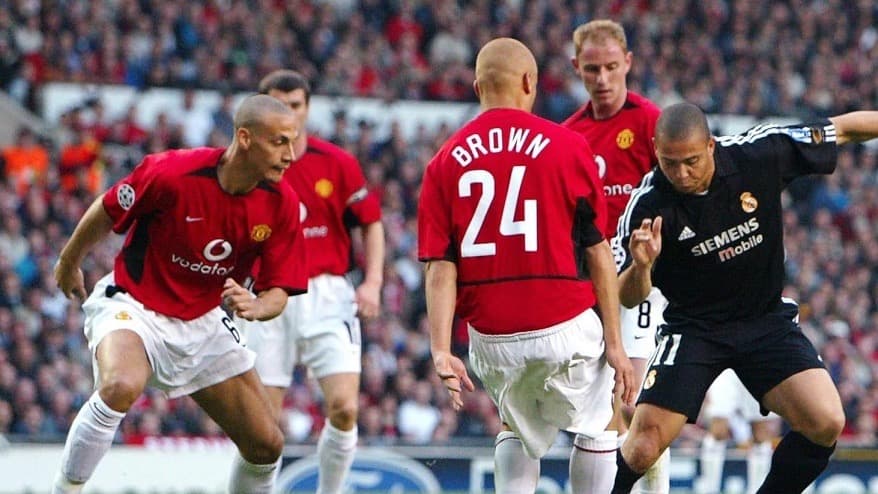 برتری 4-3 منچستریونایتد مقابل رئال مادرید در شب هت تریک رونالدو نازاریو (2003/4/23) / فیلم