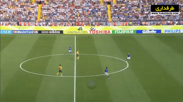 صعود ایتالیا به یک چهارم نهایی جام جهانی با برتری 1-0 مقابل استرالیا (2006/6/26) / فیلم