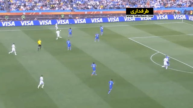 شکست 3-2 ایتالیا مقابل اسلواکی و حذف در دور گروهی جام جهانی (2010/6/24) / فیلم